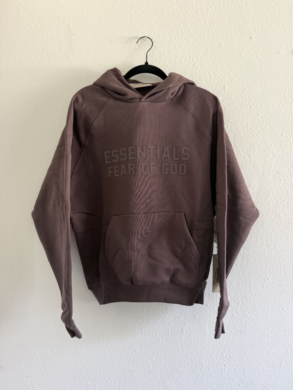 Fear of God Essentials 'Plum' Hoodie